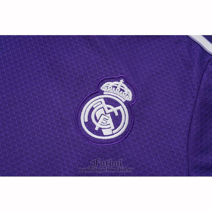 Chandal del Real Madrid Manga Corta 2025-2026 Purpura - Pantalon Corto